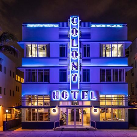 Colony Hotel Miami Beach Eksteriør billede