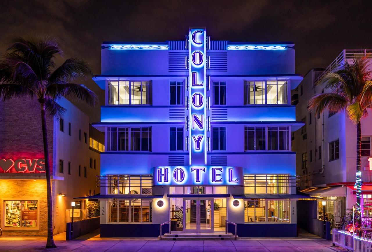 Colony Hotel Miami Beach Eksteriør billede
