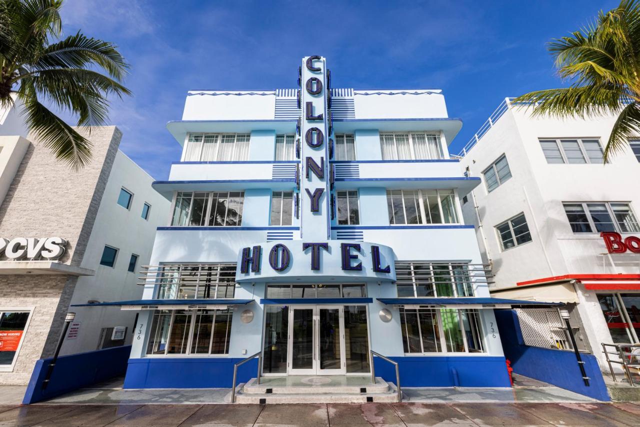 Colony Hotel Miami Beach Eksteriør billede