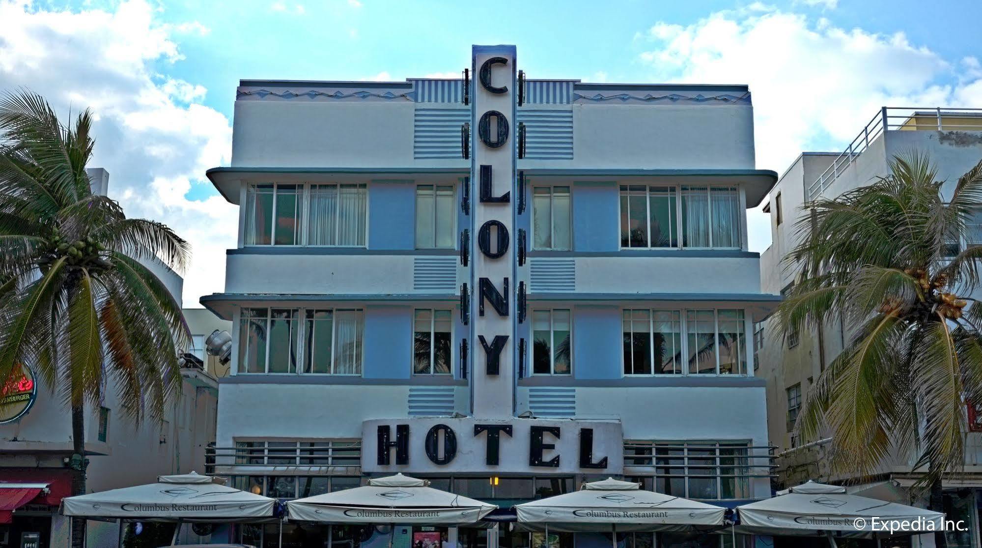 Colony Hotel Miami Beach Eksteriør billede